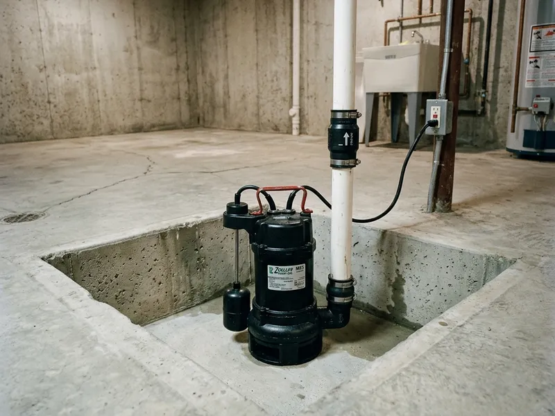 Sump Pump Installation Plumber in Ames, OK